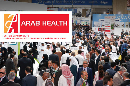We attended Arab health exhibition this year (2016).